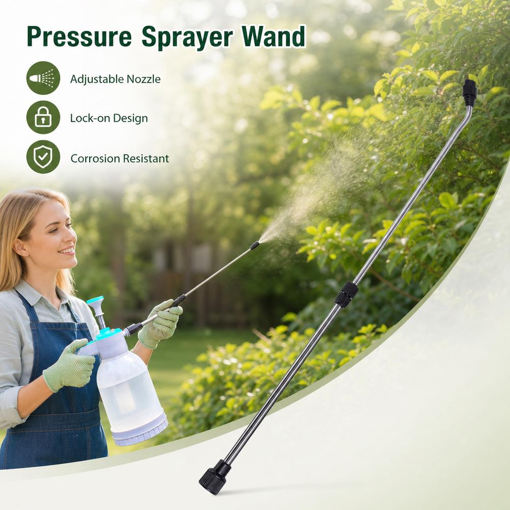 Garden Watering Wand Aluminum Spray - عصا رش البستنة البديلة من الفولاذ