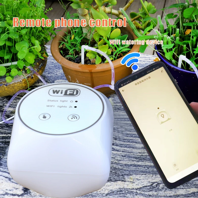 Automatic Watering Pump Indoor Plants - جهاز تحكم آلي بالري بالتنقيط للحدائق