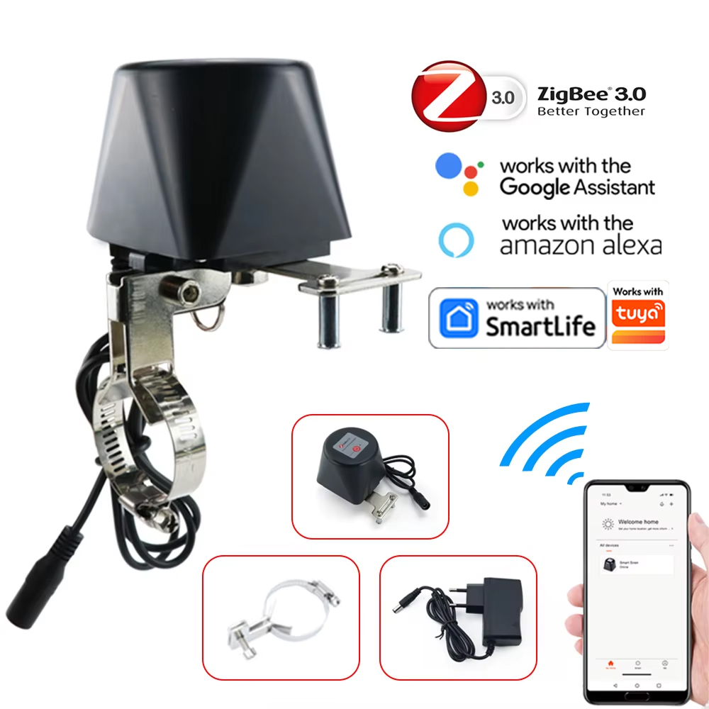 Tuya Zigbee Garden Irrigation Controller - صمام غاز ذكي بتقنية Zigbee مع
