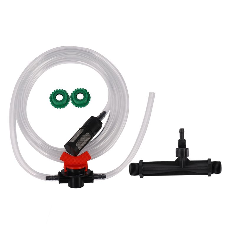 Fertilizer Injector Venturi 3/4 Inch - مجموعة حقن الأسمدة الزراعية AT63 مع