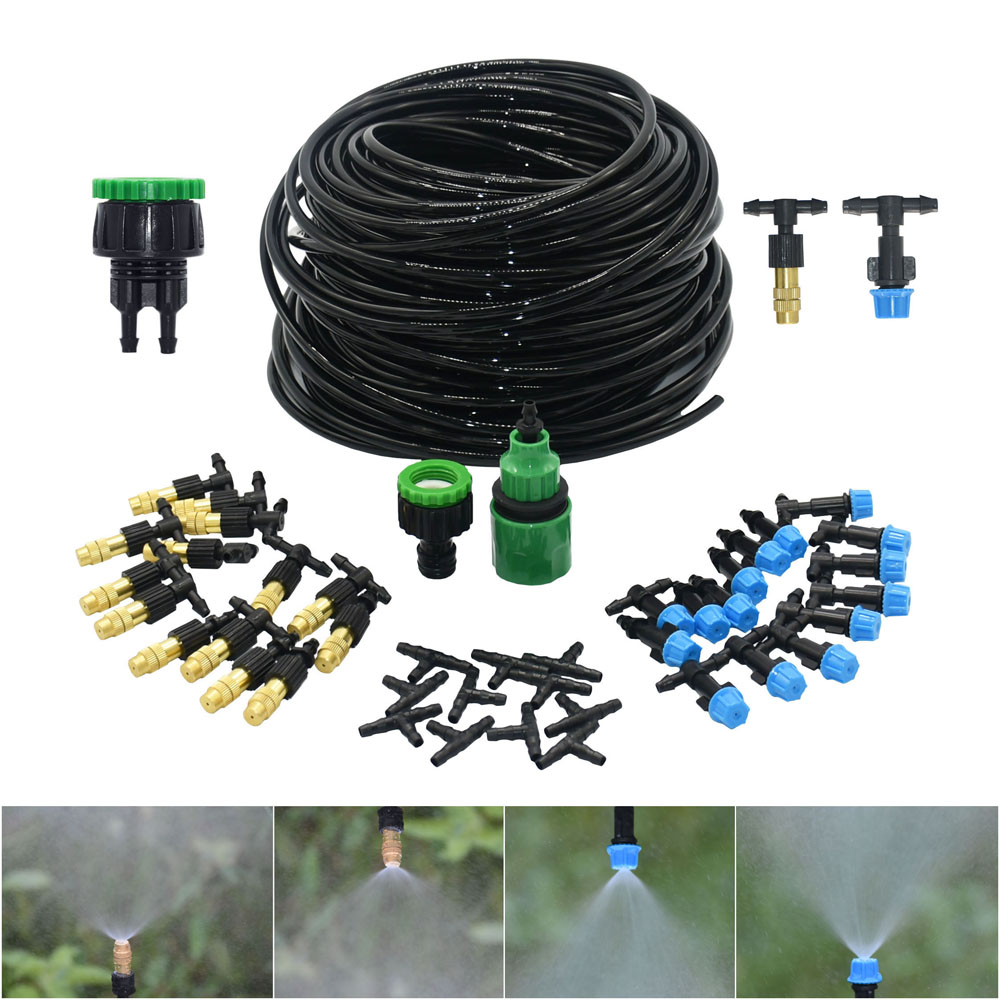 Mist Cooling System Outdoor Patio 15M - 5 متر-30 متر في الهواء الطلق