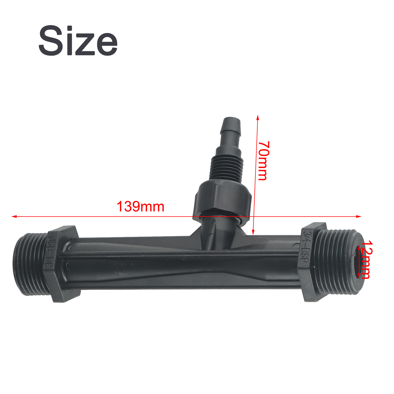 مجموعة حاقنات فنتوري للري الحد - مراجعة Fertilizer Injector Venturi 3/4 Inch وسعره