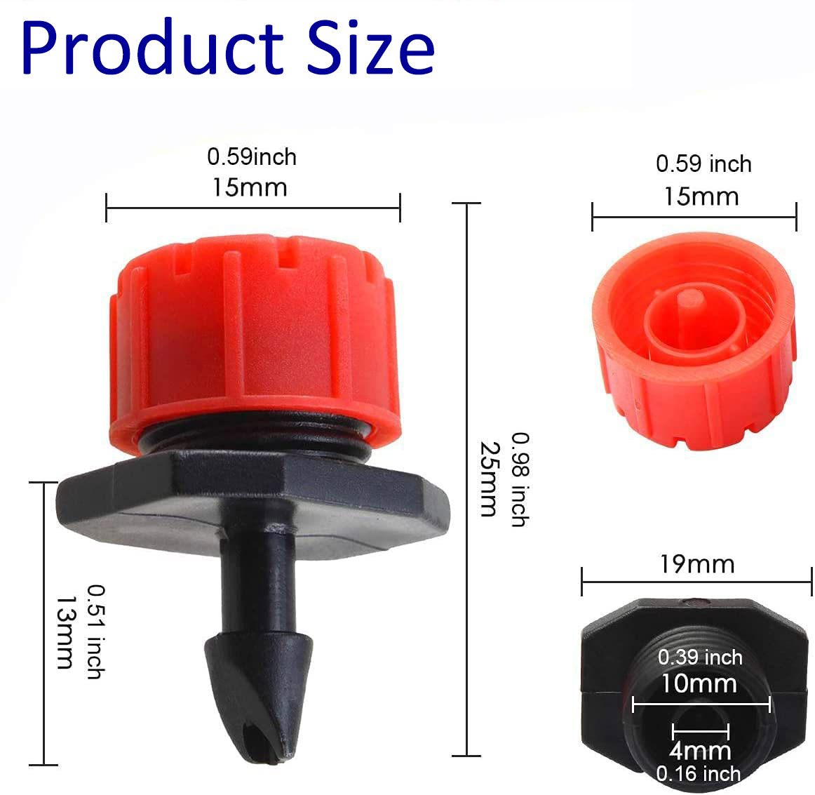 مرشات ري قابلة للتعديل ، مرشات - مراجعة Drip Emitters Adjustable 360 Micro وسعره