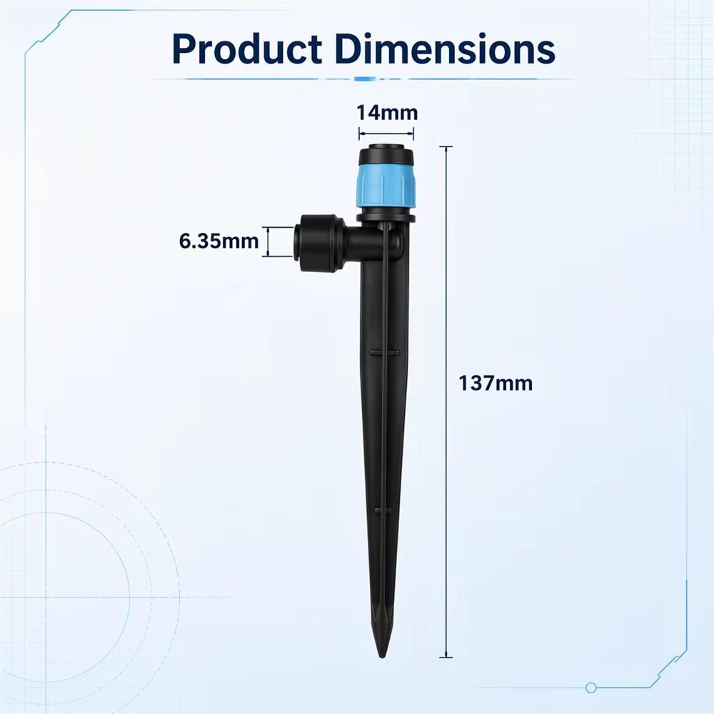 10/20 قطعة، موزع مياه قابل للت - مراجعة Drip Emitters Adjustable 360 Micro وسعره