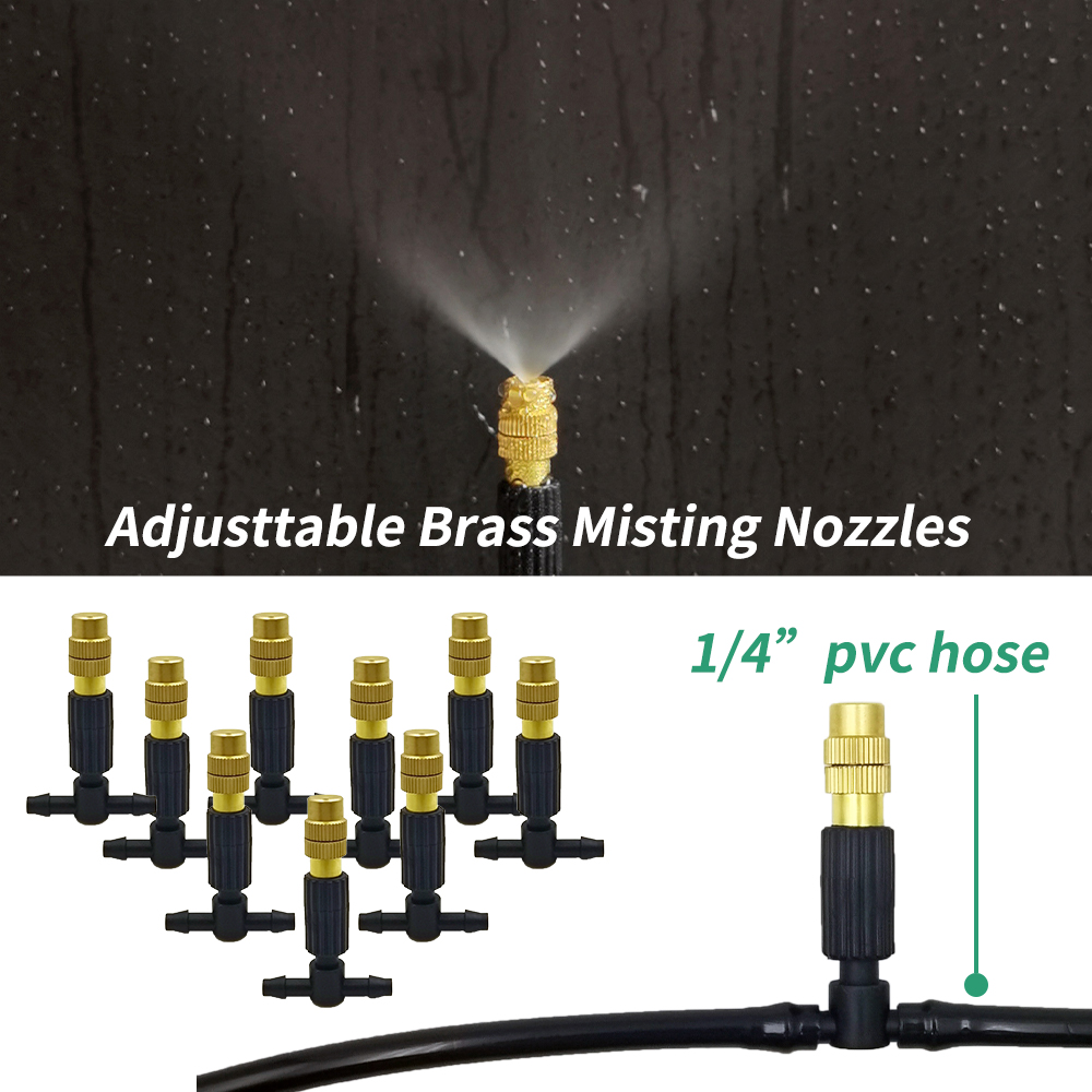 5 متر-30 متر نظام التبريد التغ - مراجعة Mist Cooling System Outdoor Patio 15M وسعره