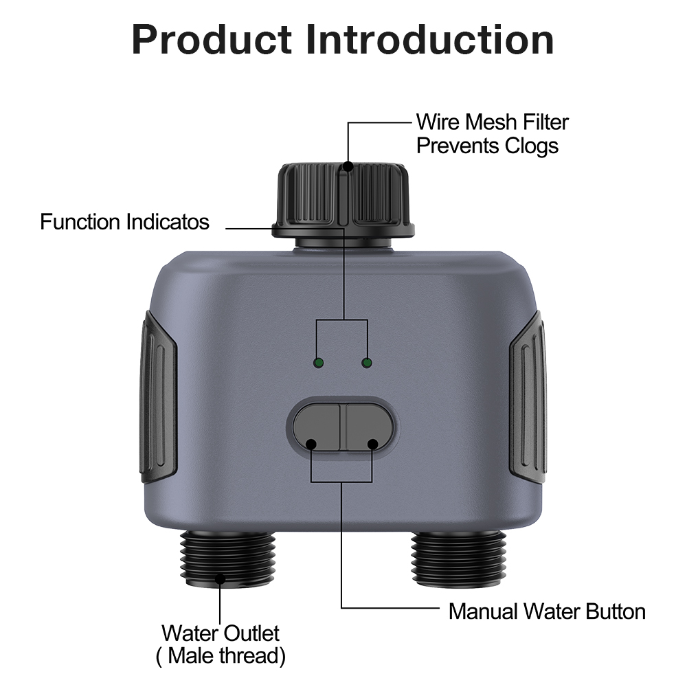 جهاز تحكم أوتوماتيكي بالري من  - مراجعة Tuya Zigbee Garden Irrigation Controller وسعره