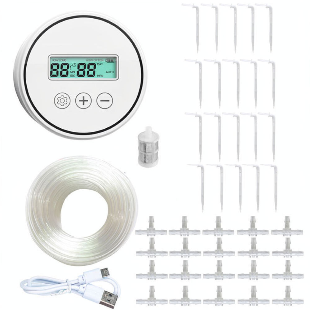 أداة ري بالتنقيط الأوتوماتيكية - مراجعة Drip Irrigation System Automatic Kit وسعره