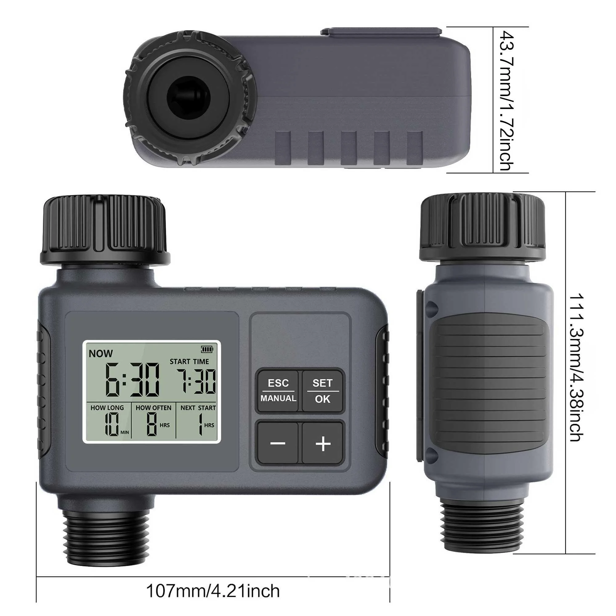 مؤقت مياه رقمي ذكي للحدائق الخ - مراجعة Rain Sensor For Irrigation Timer وسعره