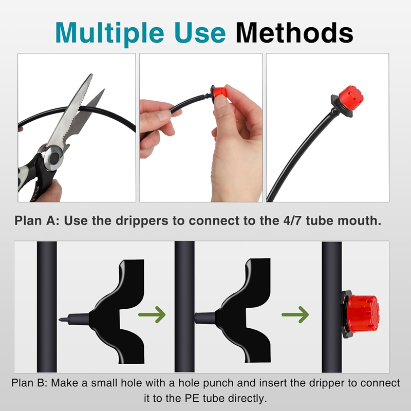 رشاشات ري قابلة للتعديل، بقطر  - مراجعة Drip Emitters Adjustable 360 Micro وسعره