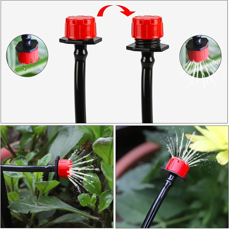 رشاشات ري قابلة للتعديل، بقطر  - مراجعة Drip Emitters Adjustable 360 Micro وسعره