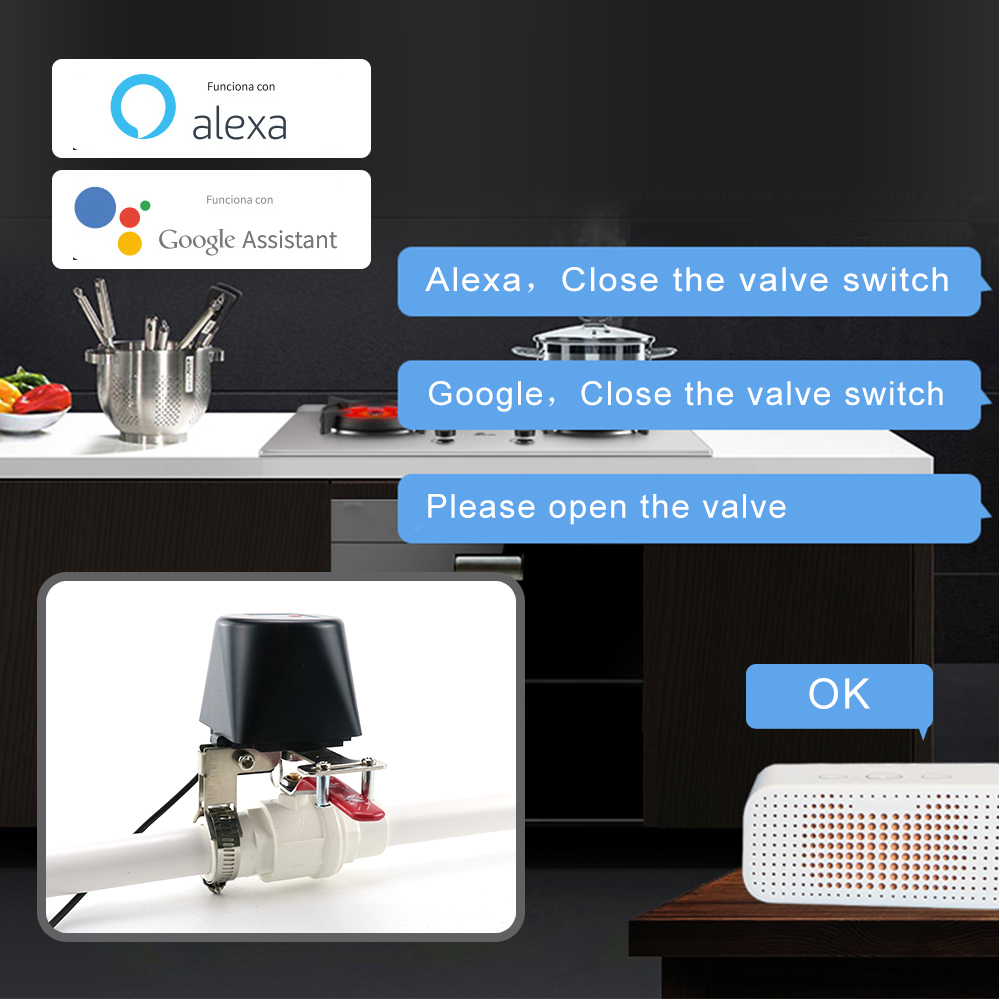 صمام غاز ذكي بتقنية Zigbee مع  - مراجعة Tuya Zigbee Garden Irrigation Controller وسعره