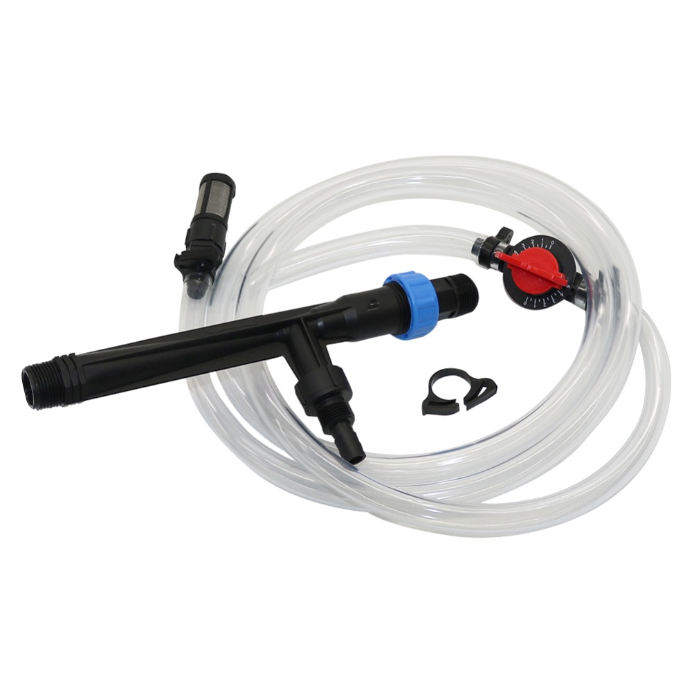 بخاخ الأسمدة حاقن كيت مع 3/4 ب - مراجعة Fertilizer Injector Venturi 3/4 Inch وسعره