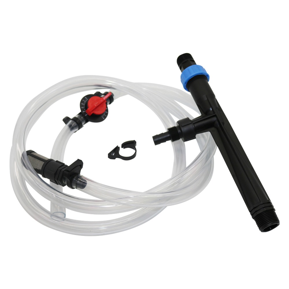 بخاخ الأسمدة حاقن كيت مع 3/4 ب - مراجعة Fertilizer Injector Venturi 3/4 Inch وسعره