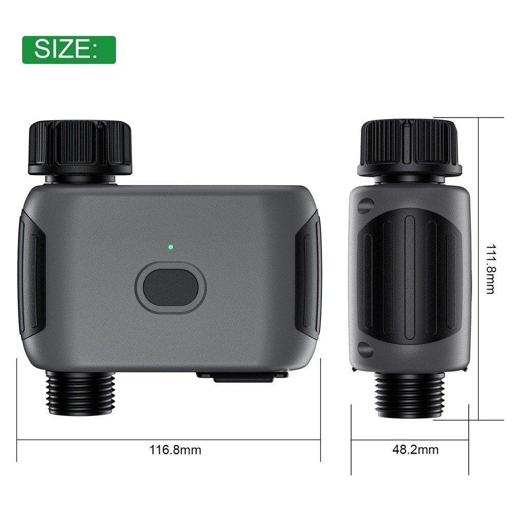 مؤقت رش أوتوماتيكي بالواي فاي  - مراجعة Wifi Water Timer Hose Faucet Smart وسعره
