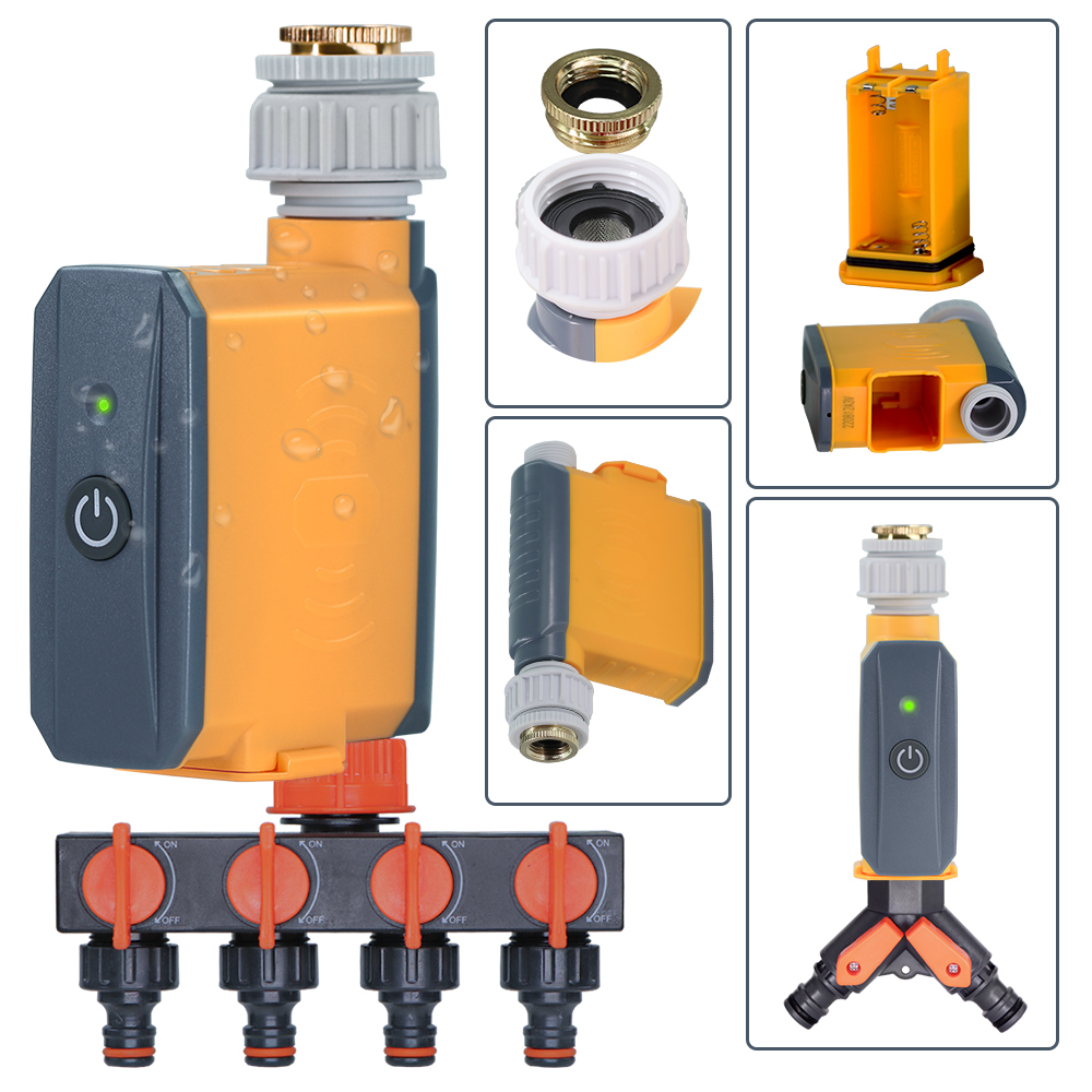 ZigBee WiFi Sprinkler Water Ti - مراجعة Tuya Zigbee Garden Irrigation Controller وسعره