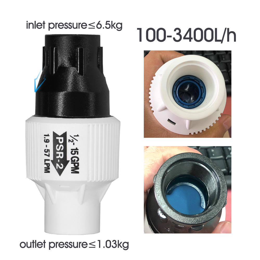 15psi مخفض الضغط منظم الضغط 25 - مراجعة Drip Irrigation Pressure Regulator 15Psi وسعره