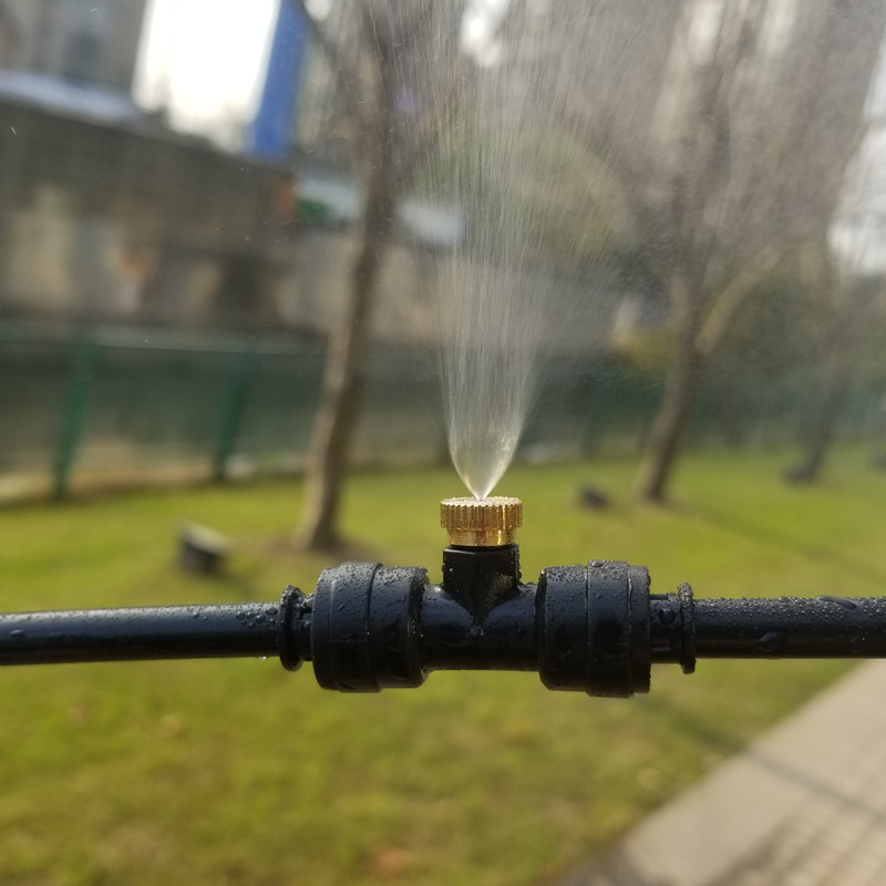 نظام رذاذ فناء الحديقة مع خطوط - مراجعة Mist Cooling System Outdoor Patio 15M وسعره