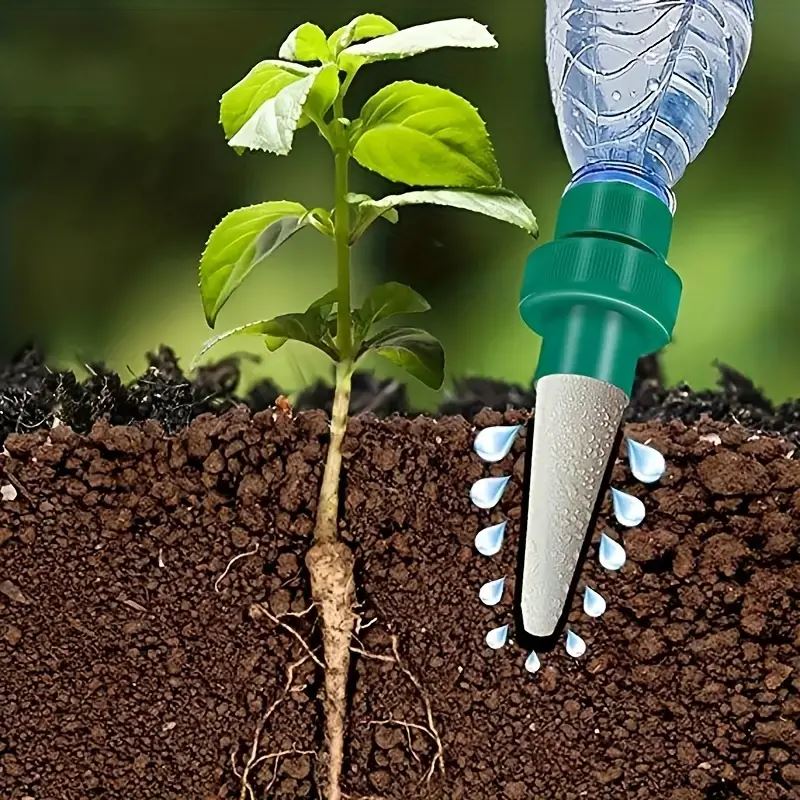 4 قطع من مسامير الري بالتنقيط  - مراجعة Drip Irrigation System Automatic Kit وسعره