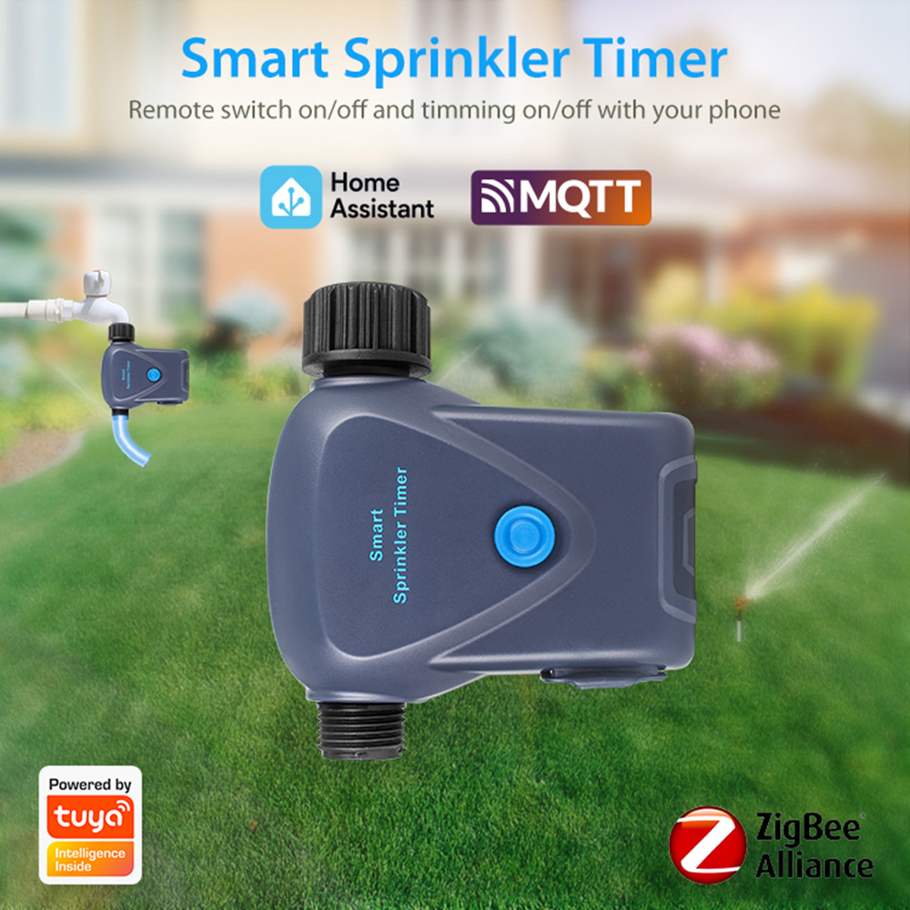 مؤقت مياه زيجبي تويا مع مؤقت ر - مراجعة Tuya Zigbee Garden Irrigation Controller وسعره