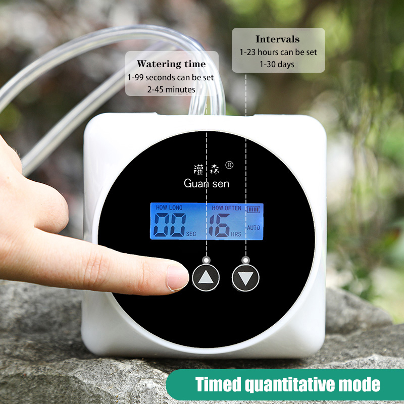 جديد نظام الري بالتنقيط التلقا - مراجعة Automatic Watering Pump Indoor Plants وسعره