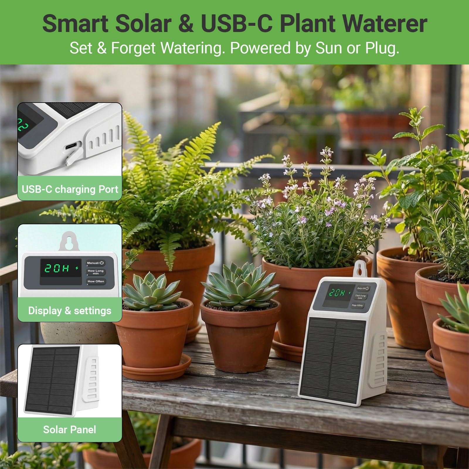 نظام ري بالتنقيط شمسي محسّن لل - مراجعة Drip Irrigation System Automatic Kit وسعره