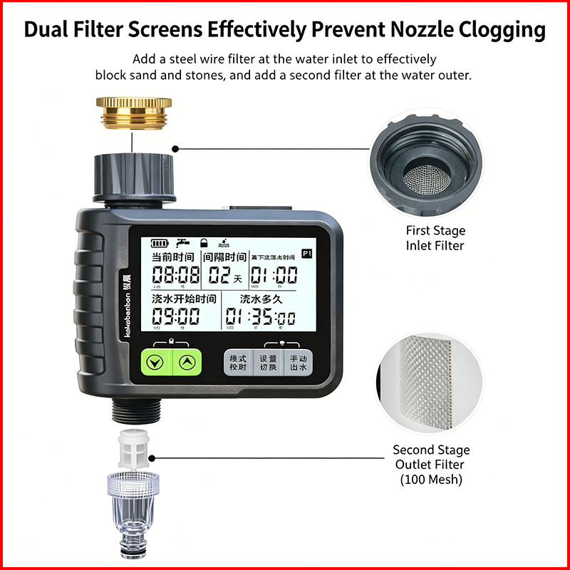 جهاز توقيت ري الحدائق الرقمي Z - مراجعة Rain Sensor For Irrigation Timer وسعره