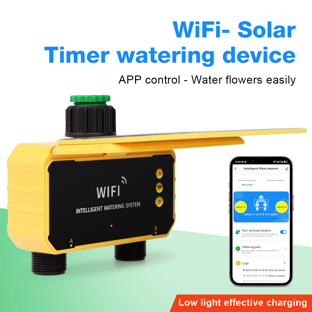 واي فاي الذكية حديقة المياه ال - مراجعة Rain Sensor For Irrigation Timer وسعره