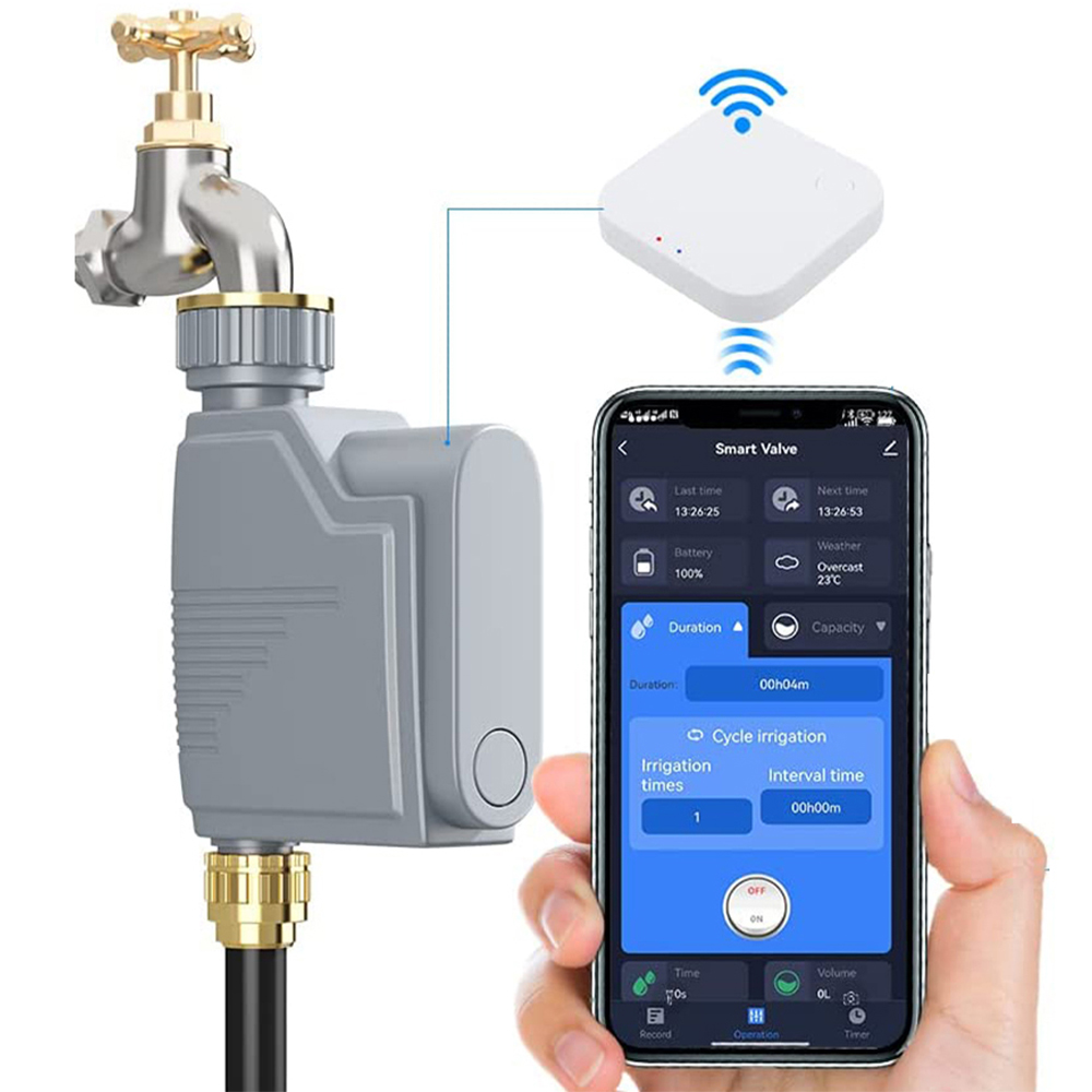 # ريهنت تويا زيجبي مؤقت مياه ذ - مراجعة Tuya Zigbee Garden Irrigation Controller وسعره