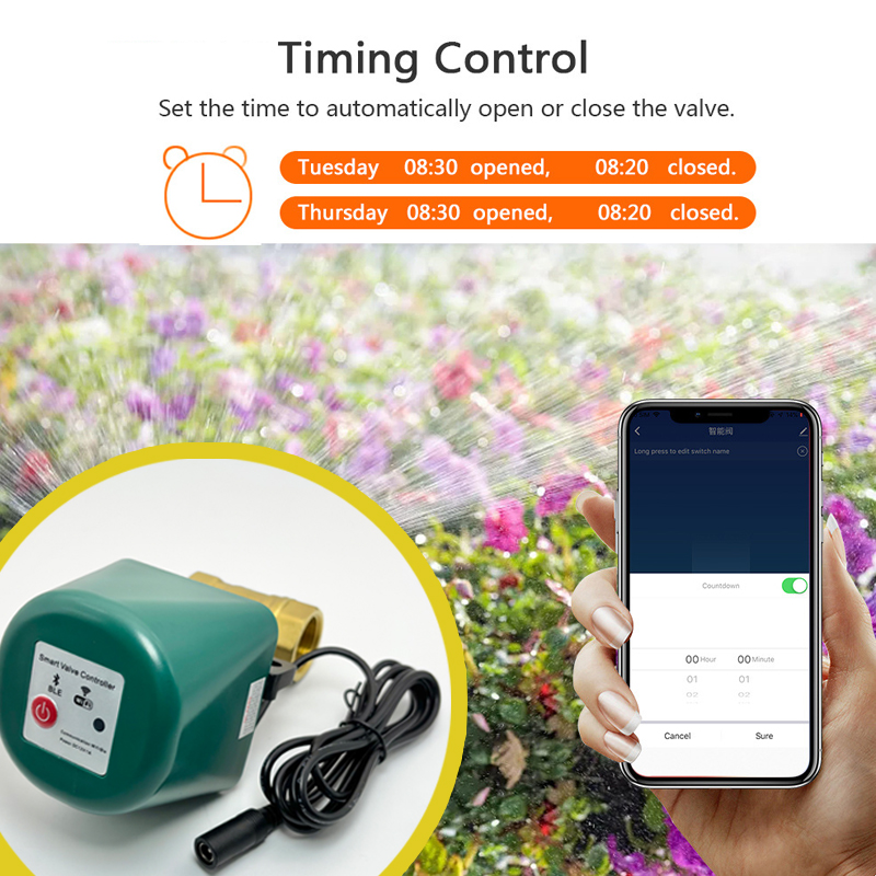 صمام ذكي من تويا بتقنية زيجبي، - مراجعة Tuya Zigbee Garden Irrigation Controller وسعره