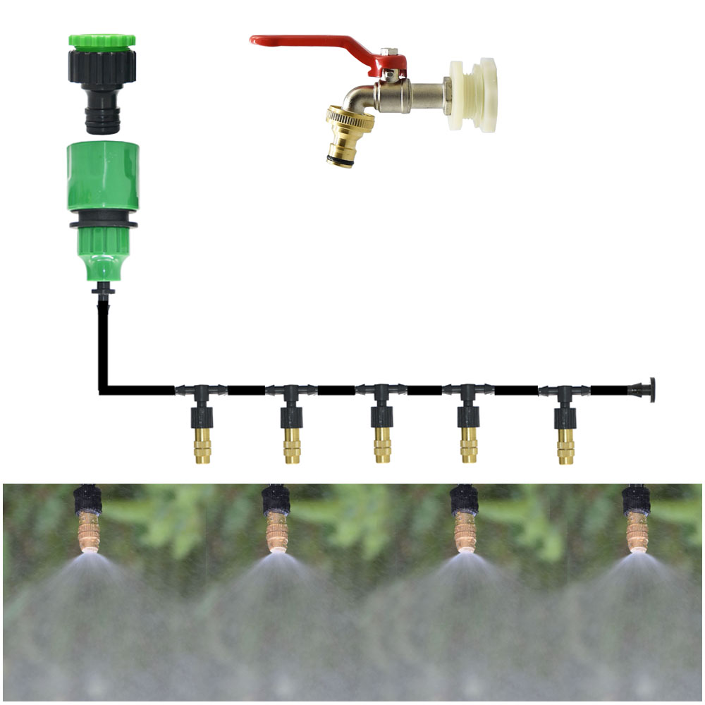 5 متر-30 متر في الهواء الطلق ا - مراجعة Mist Cooling System Outdoor Patio 15M وسعره