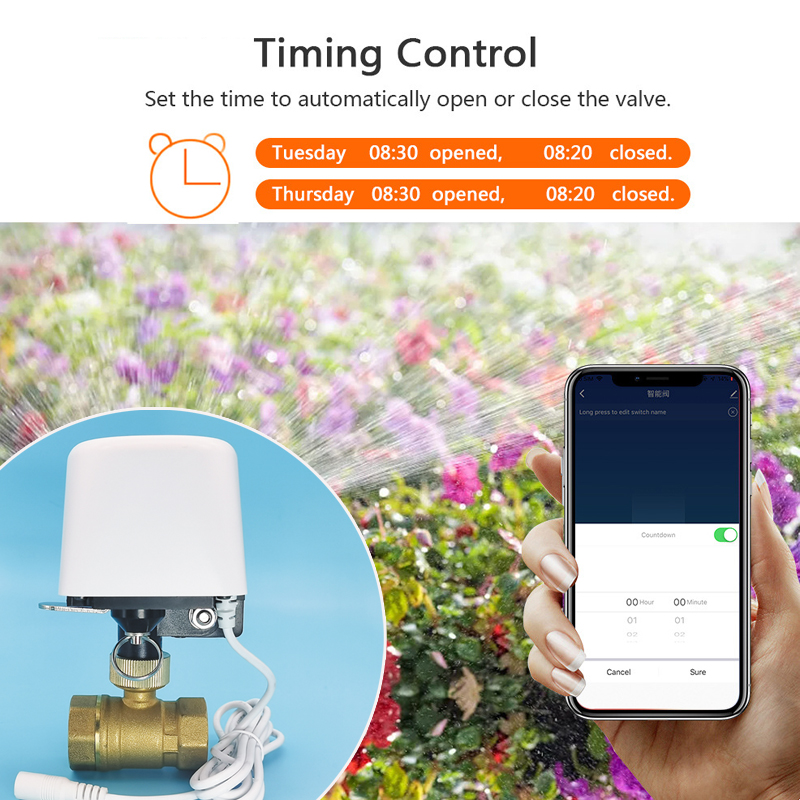 صمام مياه ذكي يعمل بتقنية Tuya - مراجعة Tuya Zigbee Garden Irrigation Controller وسعره