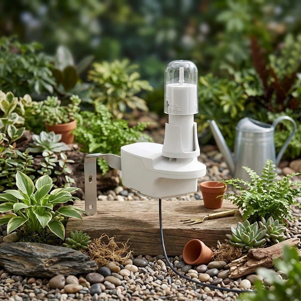 مستشعر مطر سلكي للحدائق المنزل - مراجعة Rain Sensor For Irrigation Timer وسعره