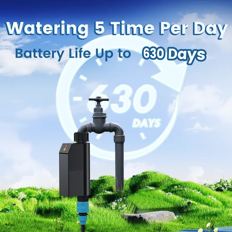 جهاز تحكم ذكي بالرشاشات والري  - مراجعة Wifi Water Timer Hose Faucet Smart وسعره