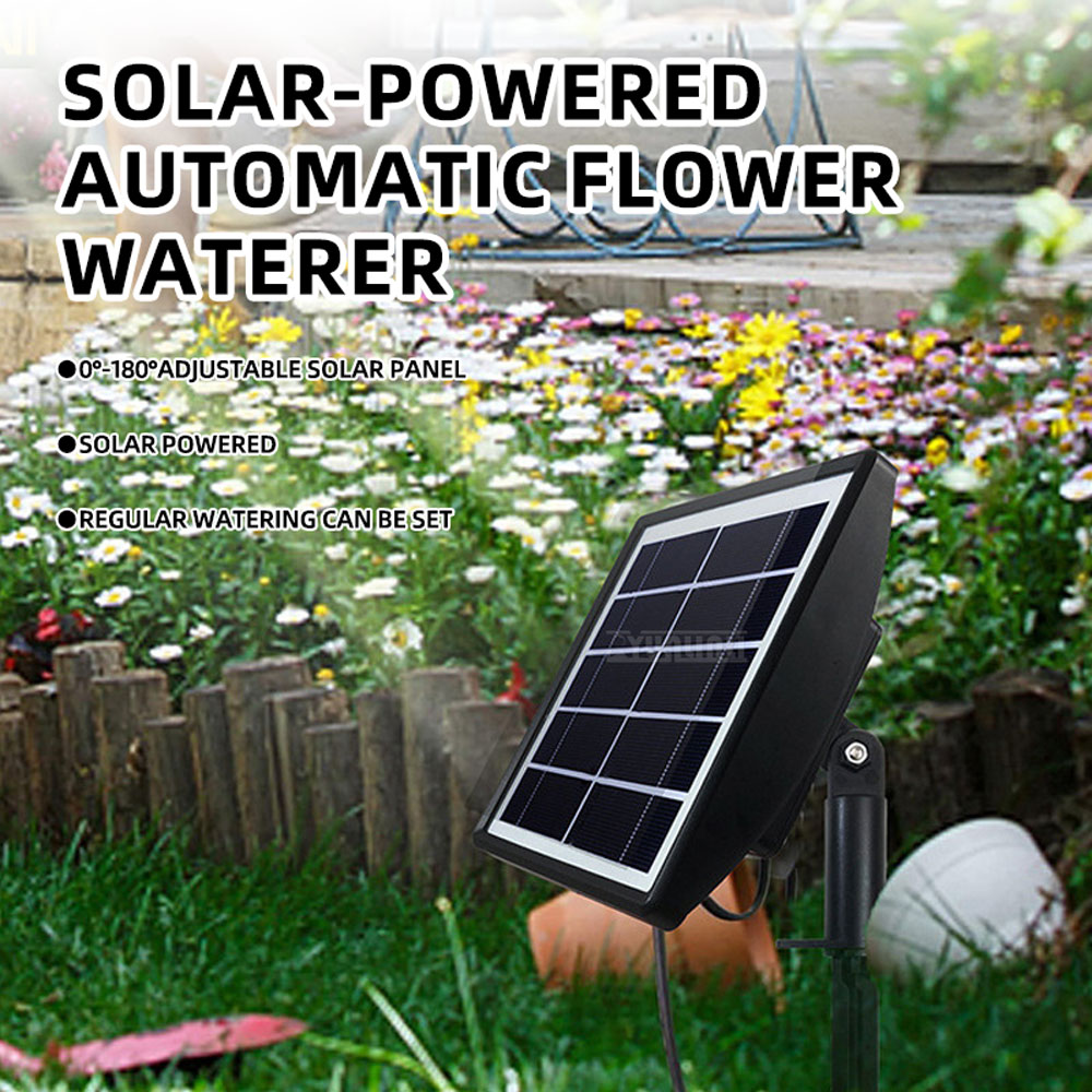 طقم الرش الدقيق، نظام ري تلقائ - مراجعة Solar Drip Irrigation Kit Garden وسعره