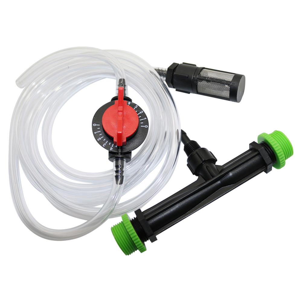 الزراعة فنتوري الأسمدة حاقن عد - مراجعة Fertilizer Injector Venturi 3/4 Inch وسعره