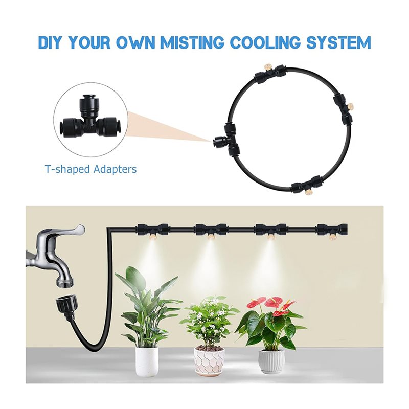 نظام تبريد بالرذاذ M11K-2X للا - مراجعة Mist Cooling System Outdoor Patio 15M وسعره