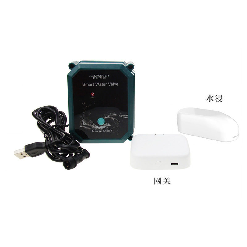 جهاز تحكم ذكي بصمام المياه بتق - مراجعة Tuya Zigbee Garden Irrigation Controller وسعره
