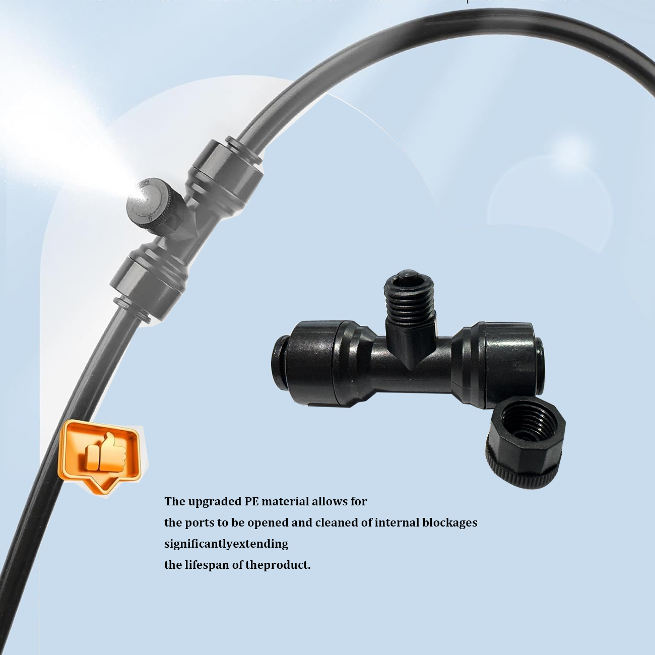 نظام التغشية في الفناء للتبريد - مراجعة Mist Cooling System Outdoor Patio 15M وسعره