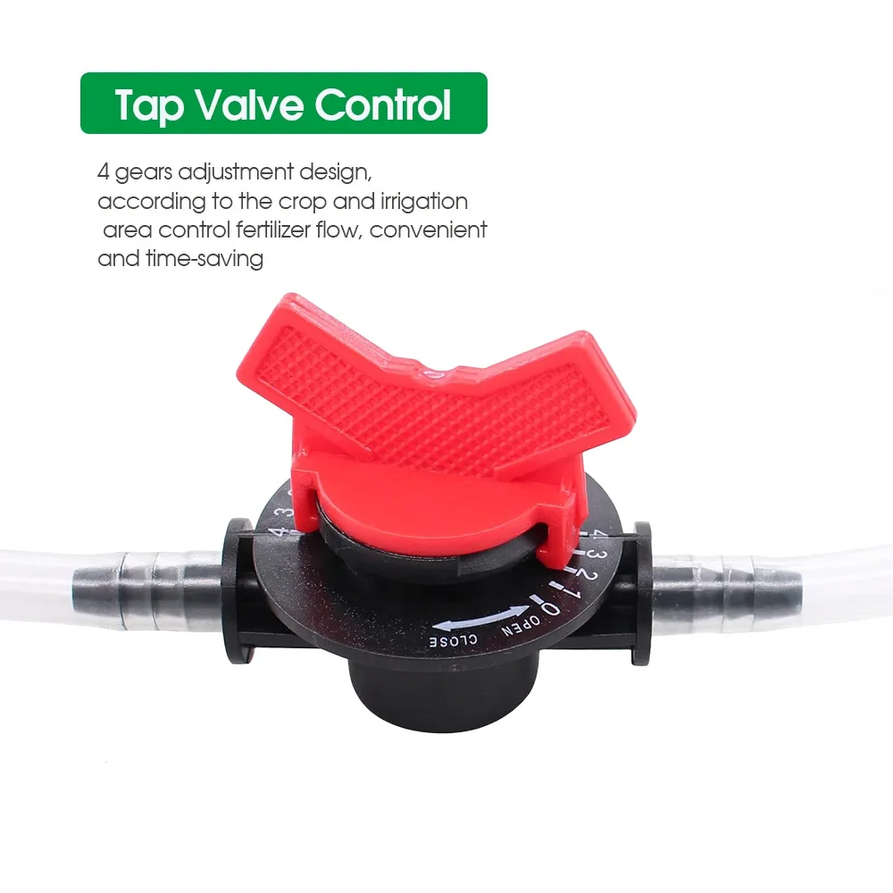 نظام ري للبيوت الزجاجية والحدا - مراجعة Fertilizer Injector Venturi 3/4 Inch وسعره