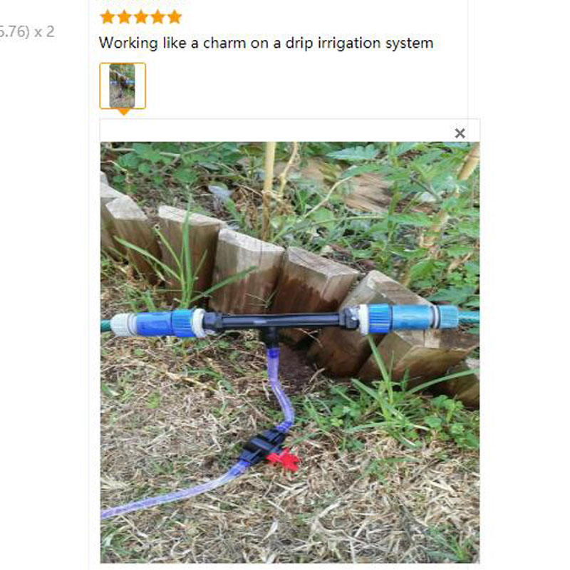 نظام الأسمدة فنتوري 3/4 1/2 ال - مراجعة Fertilizer Injector Venturi 3/4 Inch وسعره
