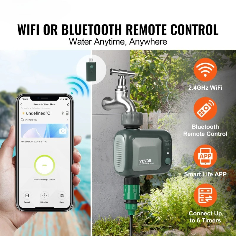 مؤقت رش ذكي بتقنية الواي فاي ب - مراجعة Wifi Water Timer Hose Faucet Smart وسعره