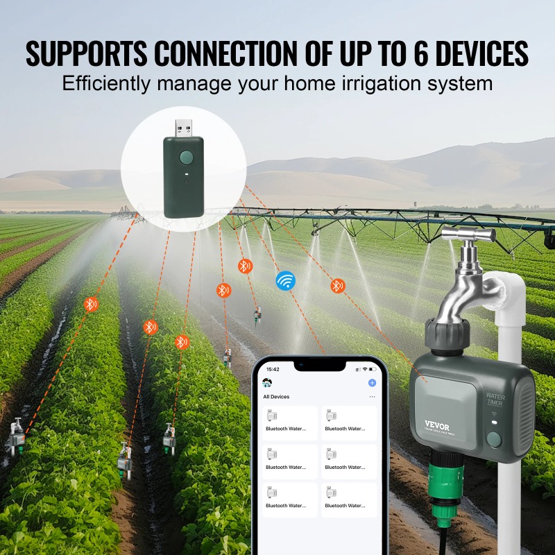 مؤقت رش ذكي بتقنية الواي فاي ب - مراجعة Wifi Water Timer Hose Faucet Smart وسعره