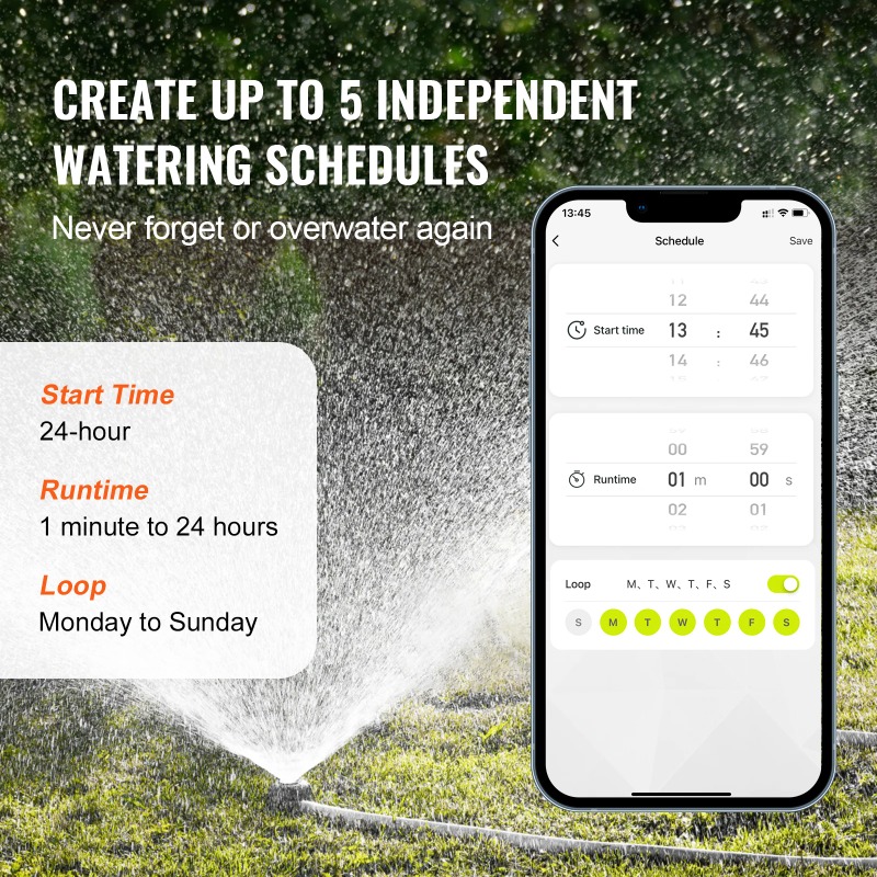 مؤقت رش ذكي بتقنية الواي فاي ب - مراجعة Wifi Water Timer Hose Faucet Smart وسعره