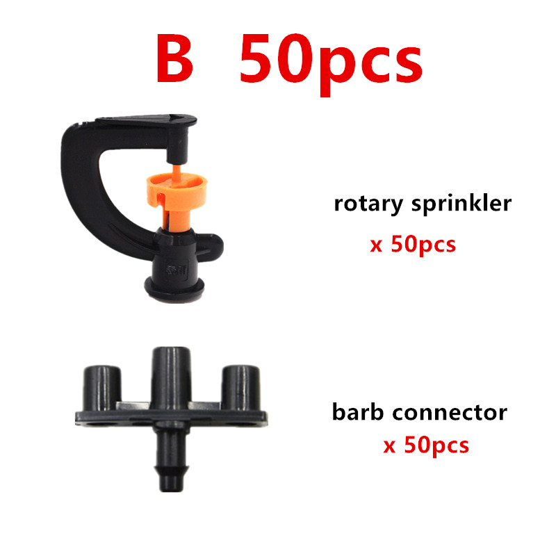 رشاش ري دوار للبيوت المحمية، م - مراجعة Drip Emitters Adjustable 360 Micro وسعره