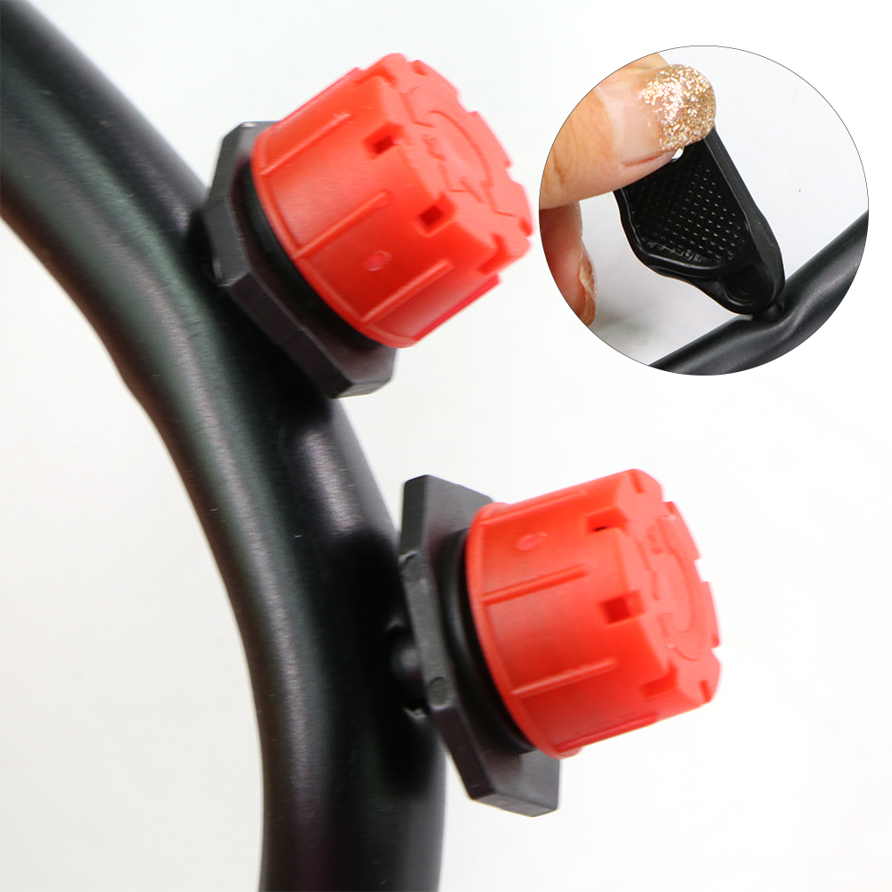 قطارات ري قابلة للتعديل ، رشاش - مراجعة Drip Emitters Adjustable 360 Micro وسعره