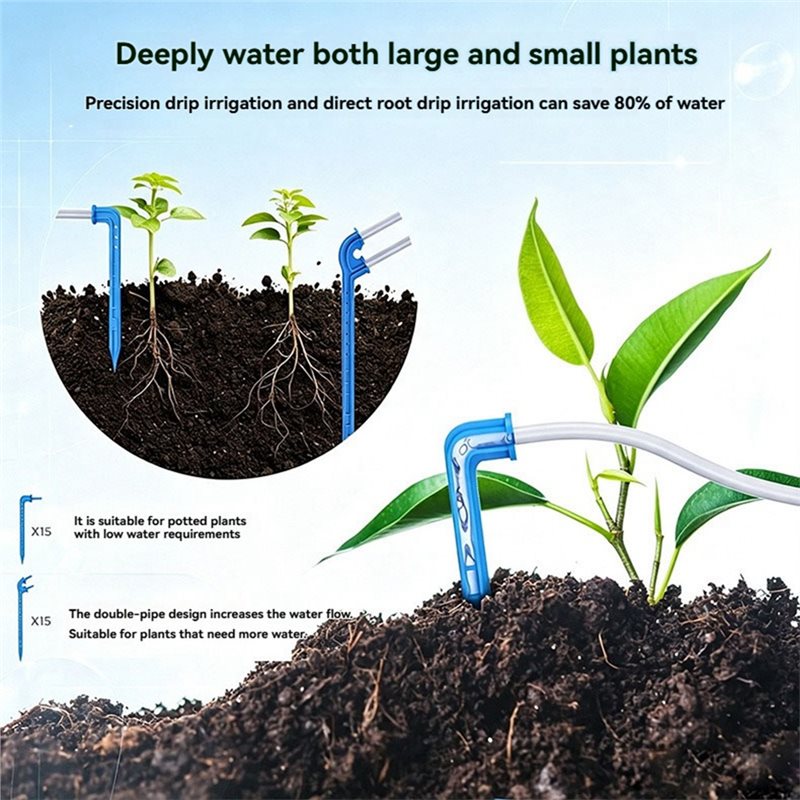 AB66-نظام ري آلي مزدوج المضخة  - مراجعة Automatic Watering Pump Indoor Plants وسعره
